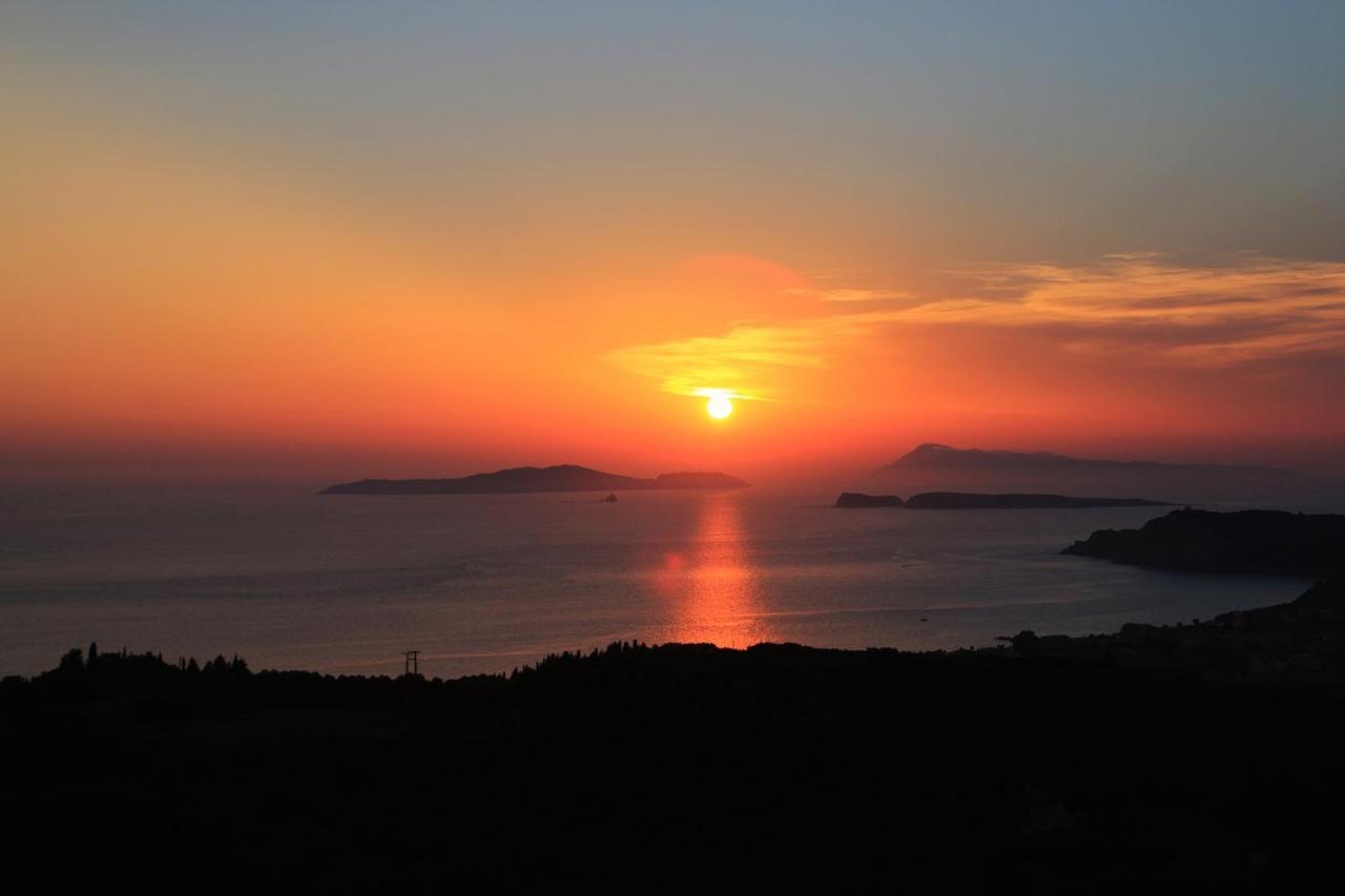Sunset Sea View Villa 6 Ариллас Экстерьер фото