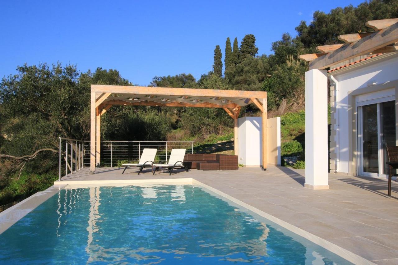 Sunset Sea View Villa 6 Ариллас Экстерьер фото