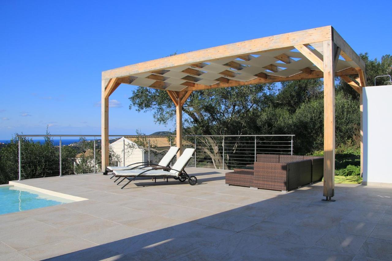 Sunset Sea View Villa 6 Ариллас Экстерьер фото
