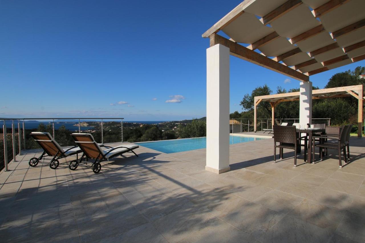 Sunset Sea View Villa 6 Ариллас Экстерьер фото
