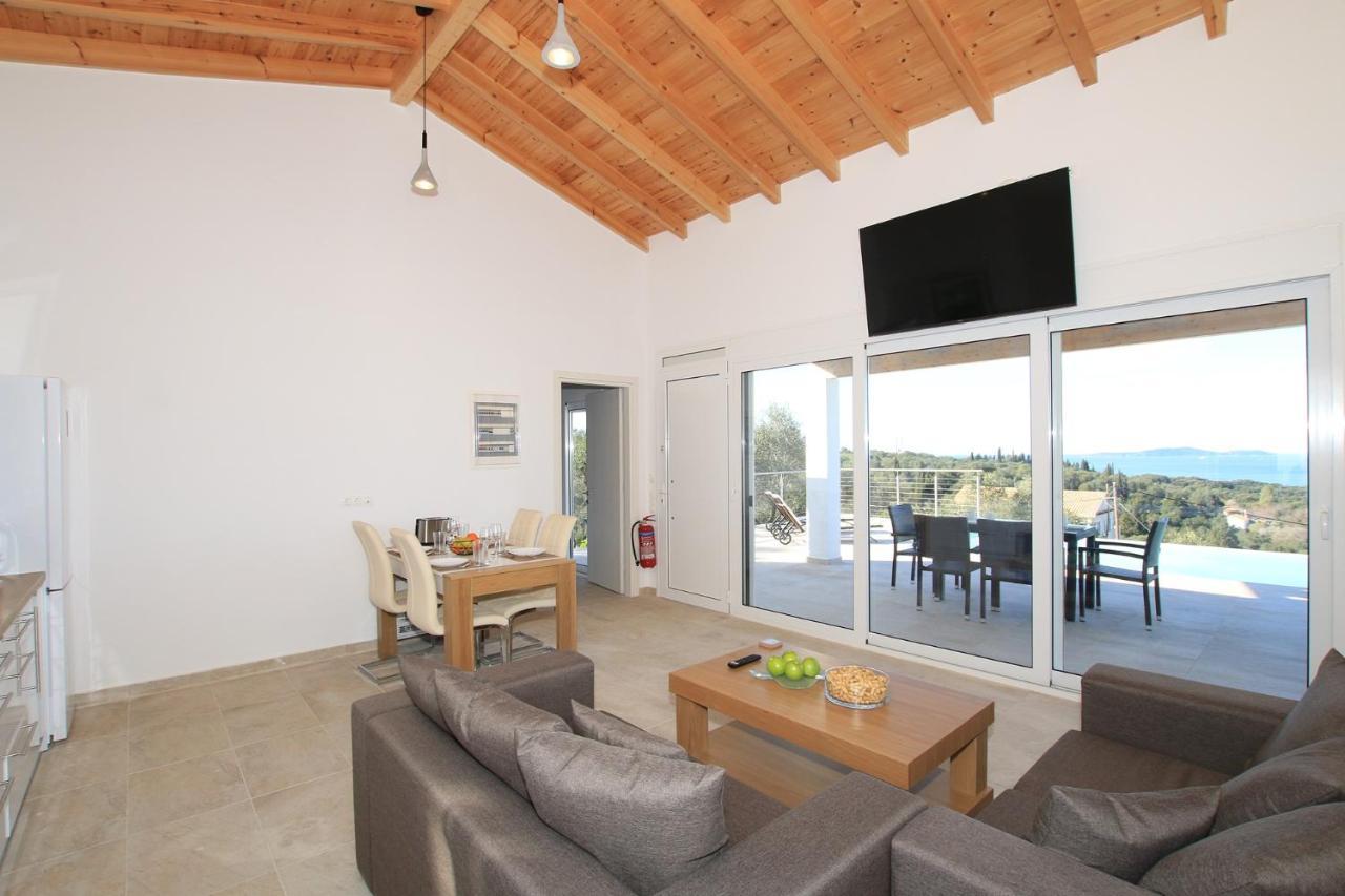 Sunset Sea View Villa 6 Ариллас Экстерьер фото